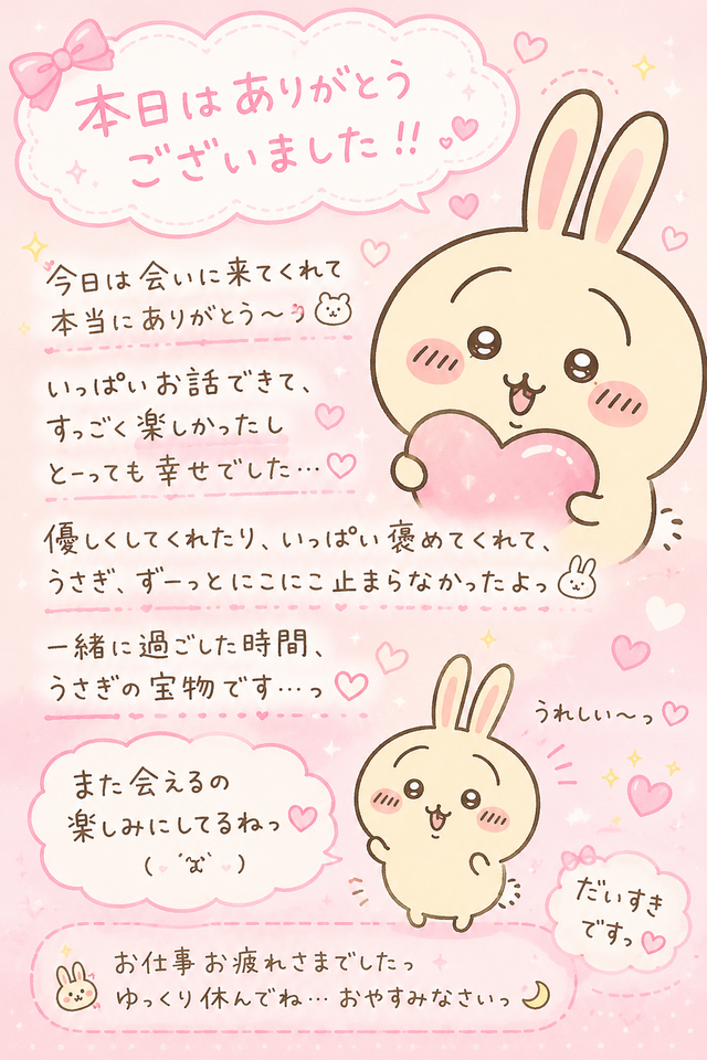 ありがとう♡